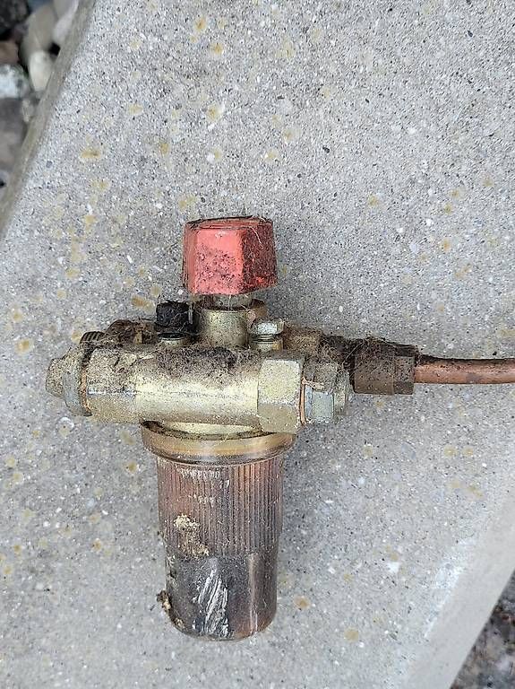 Messen: Wasserzähler altes Teil – Gebraucht aus Kestenholz von fiatsubi 2