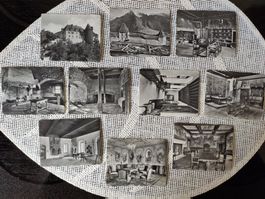 Collection de photos anciennes/cartes de la cité de Gruyères