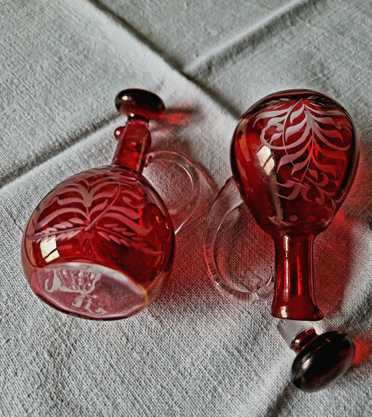 Gläser: Böhmisches Glas  Set – Gebraucht aus Bern von Antikbatik 4