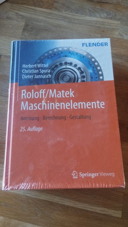 Roloff/ Matek Maschinenelemente und Tabellenbuch | Kaufen auf Ricardo