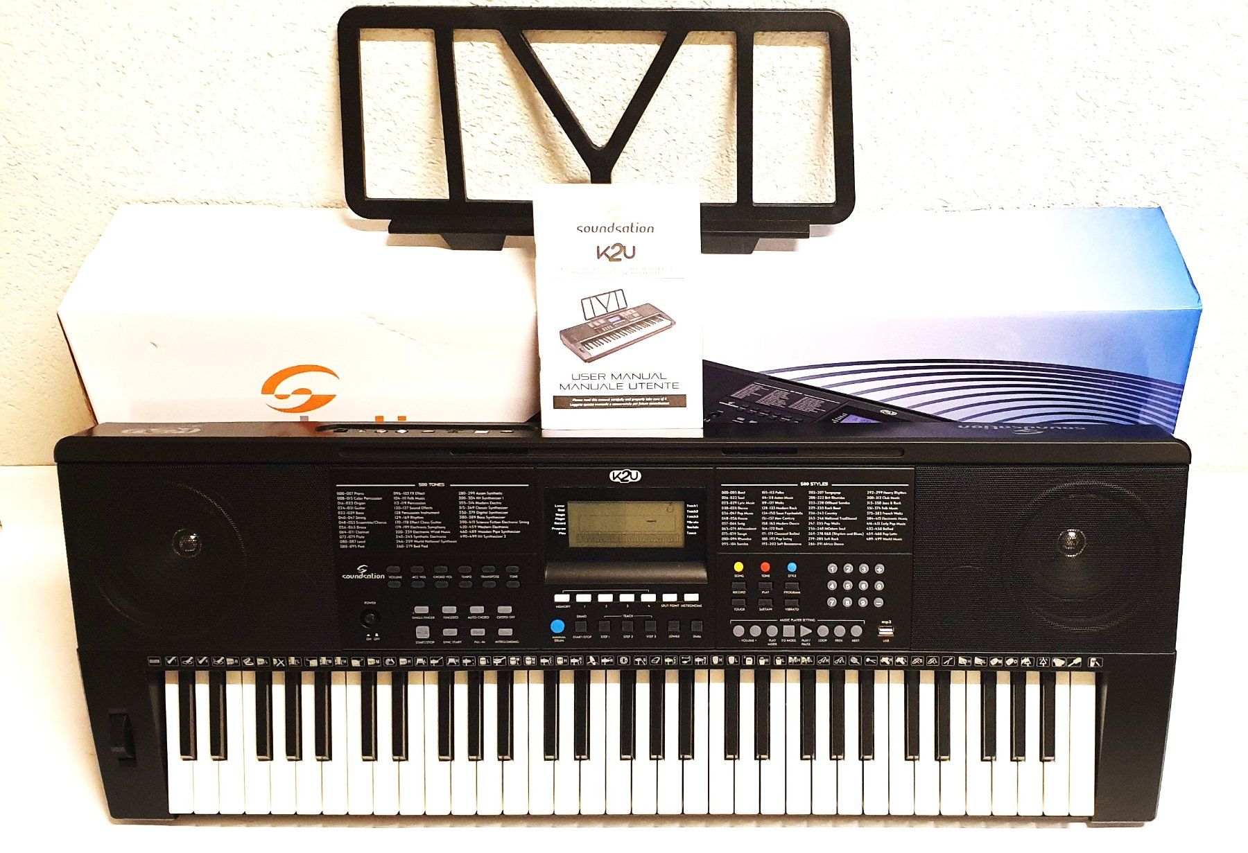 Instruments de musique: NEU Keyboard Soundsation K2U mit MP3 Player – Neuf avec emballage d'origine à Wöschnau par Musikhaus-Luethy5012