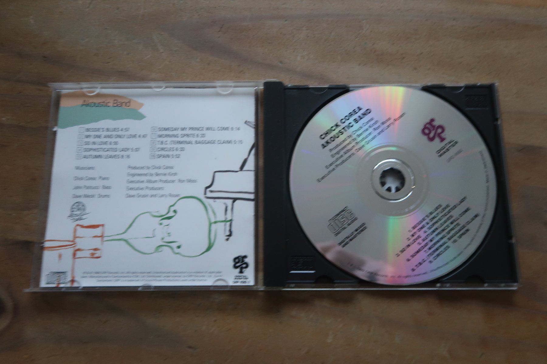 CD: CHICK COREA AKOUSTIC BAND - CD – Usato da Basel venduto da Patiscat 3