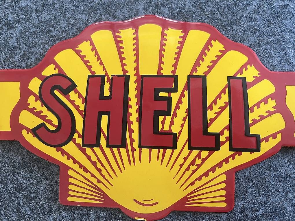 Schilder: Emaile Schild Shell Original  – Gebraucht aus Istighofen von holdi1986 4