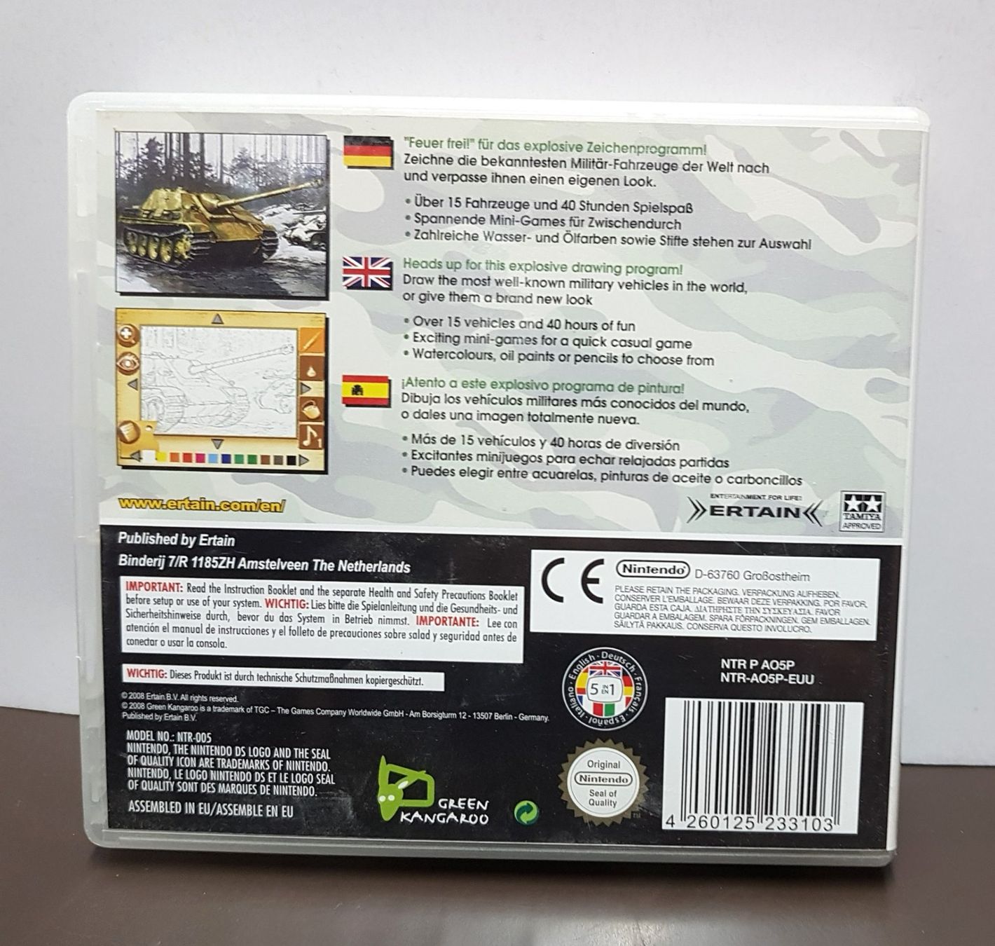 Nintendo Giochi: Paint By DS Military Vehicles  DS – Usato da Schüpfheim venduto da Games_Spielkonsolen 3