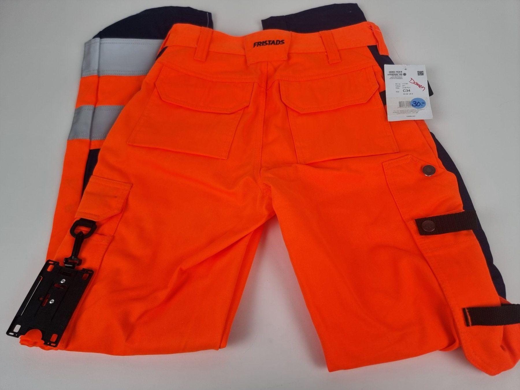 Pantalons: Orange Arbeitshose – D'occasion à Urtenen-Schönbühl par Restwert_Schoenbuehl