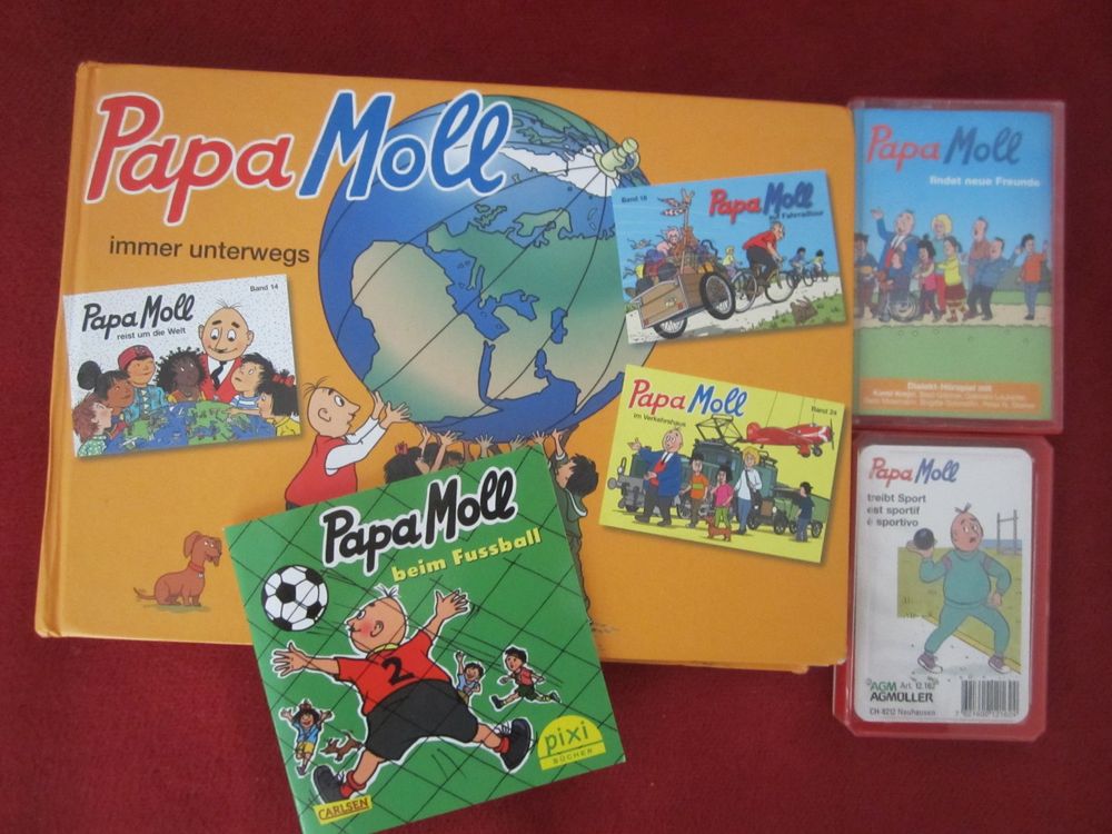 PAPA MOLL BAND MIT 3 STORY+ KARTENSPIEL+HÖRKASSETTE | Kaufen auf Ricardo