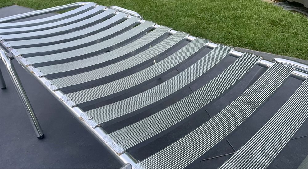 Design Sonnenliegen, Aluminium 5