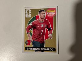 Panini Ronaldo Extra Karte Gold