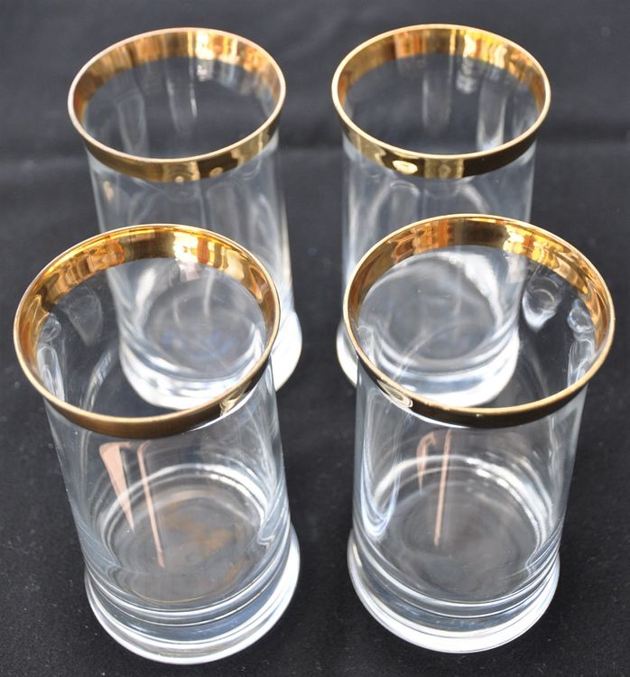 Glaser Mit Goldrand Alt