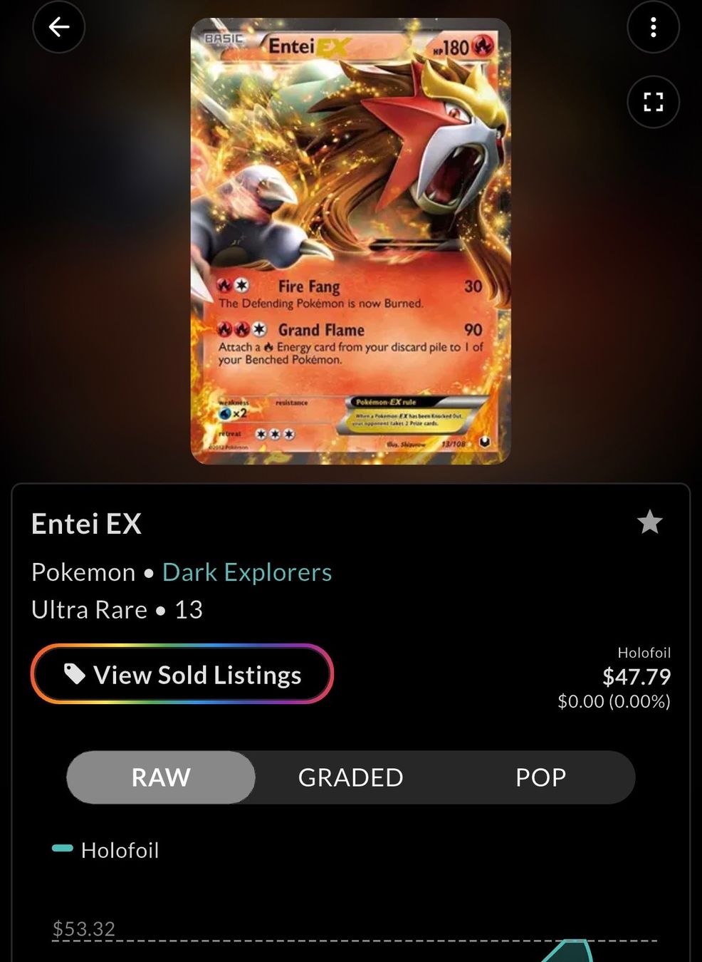 Pokémon Carte collezionabili: Entei EX 13/108 EN – Usato da Knonau venduto da dor_jd7k 5