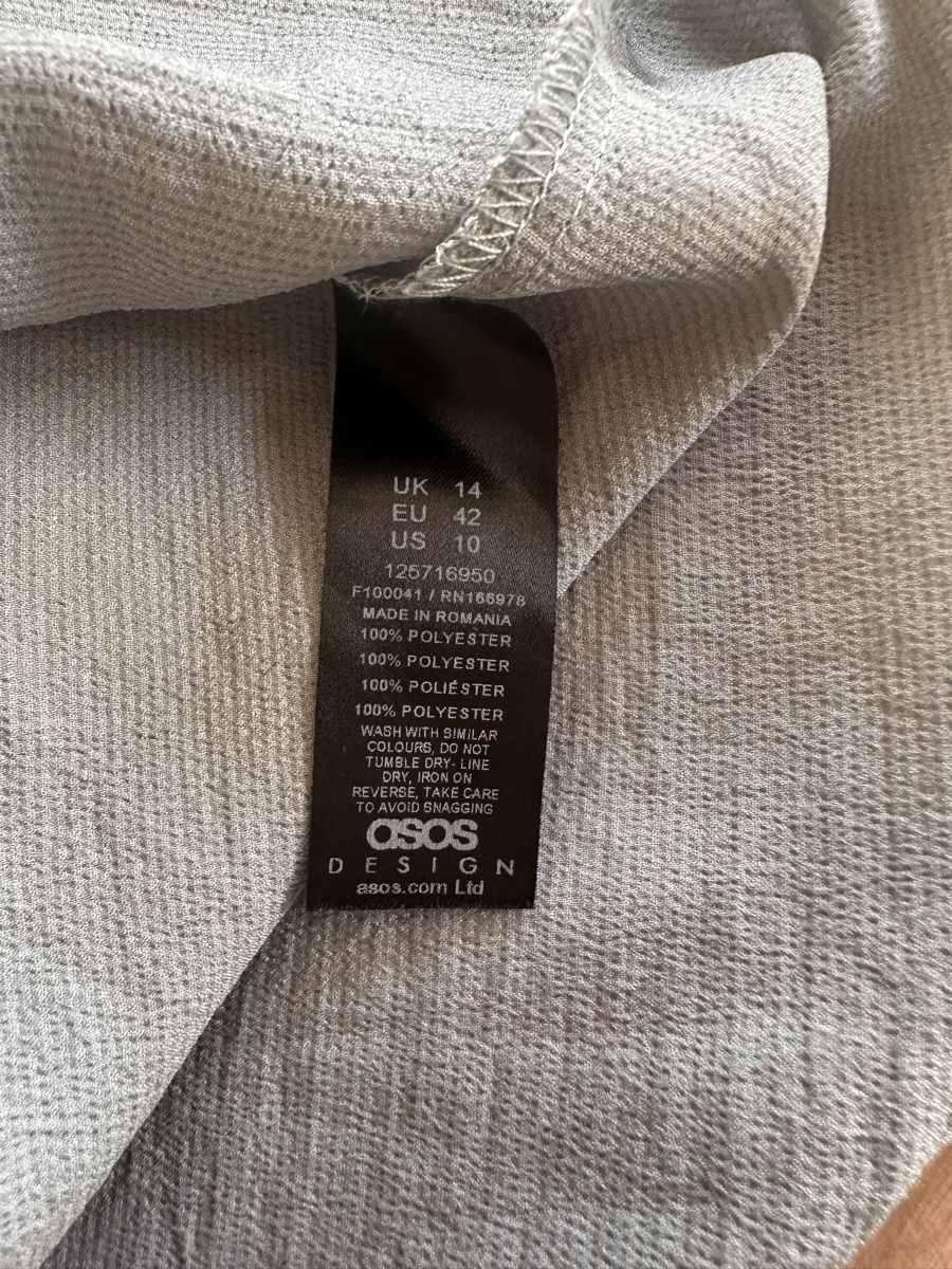 Asos Vestiti: Robe bleue grise asos design – Nuovo (secondo la descrizione) da Lausanne venduto da sou_w9bl 3