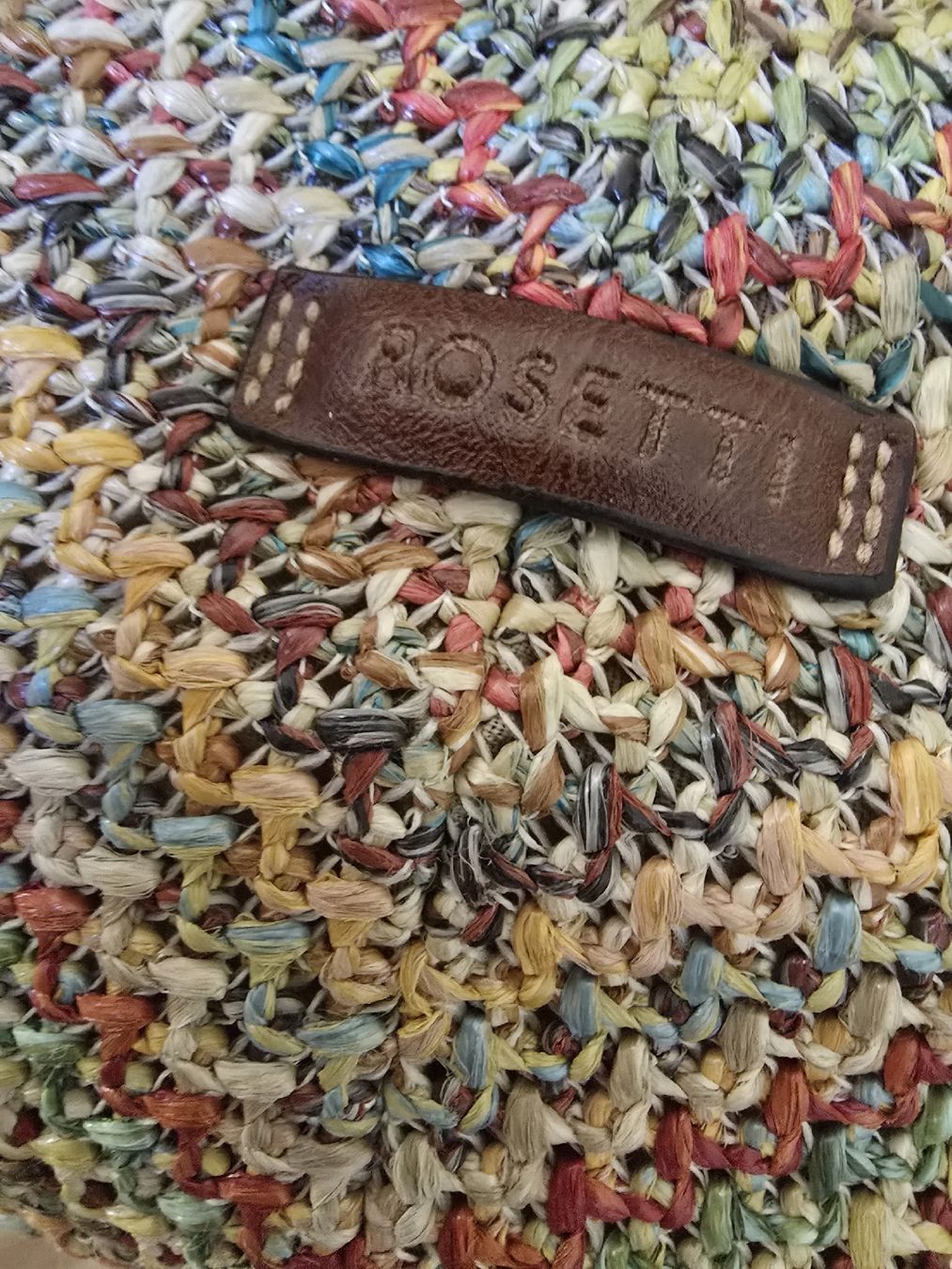 Taschen für Damen: Sac à main ROSETTI, anses bois, coloré – Neu (gemäss Beschreibung) aus BERN von froggyinternationale 5