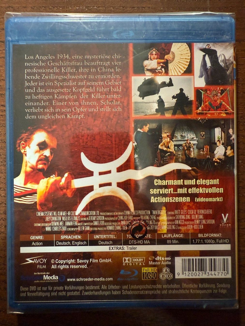 Alle DVDs: Twin Daggers – Neu und originalverpackt aus Zürich von Blu-ray_ZH 1