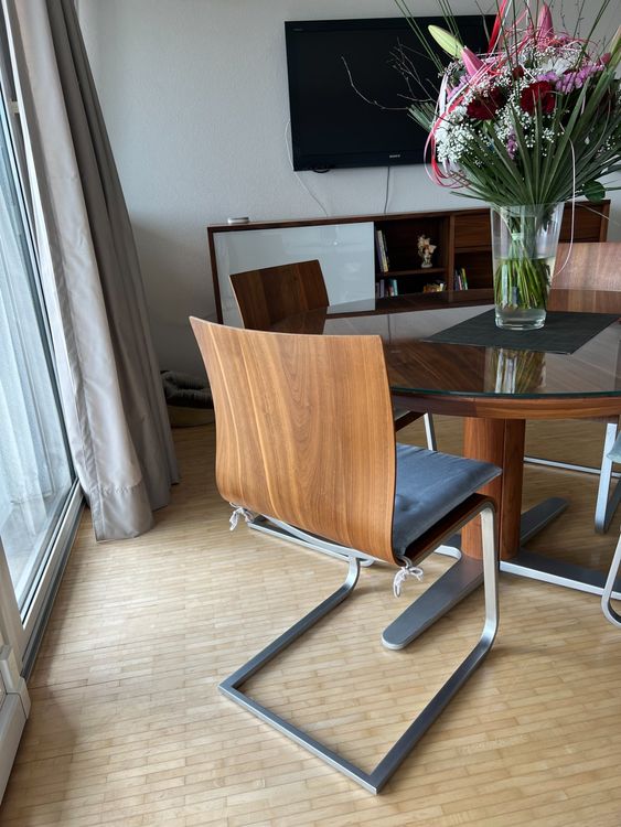 Hochwertige Team 7 Nussbaum Stühle Kaufen auf Ricardo