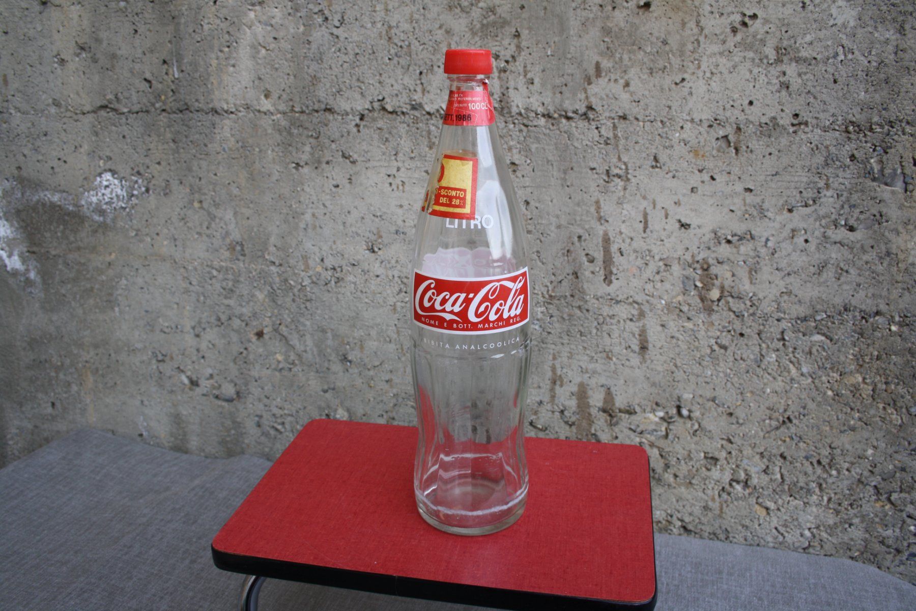 Coca-Cola Sonstiges Geschirr & Gläser: COCA COLA GLASFLASCHE LITRO – Gebraucht aus Wauwil von Pneuedy 4