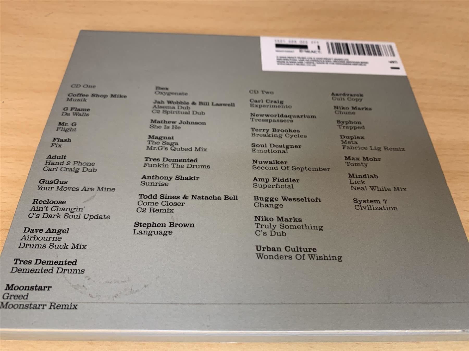 CD: Carl Craig – The Workout - 2 CD – Usato da Rikon im Tösstal venduto da Alpenmutz 1