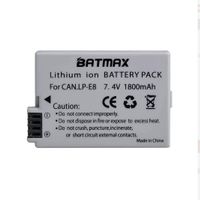 Batmax Li-Ion Akku LP-E8 zu Canon EOS 700D, 650D, 600D, 550D