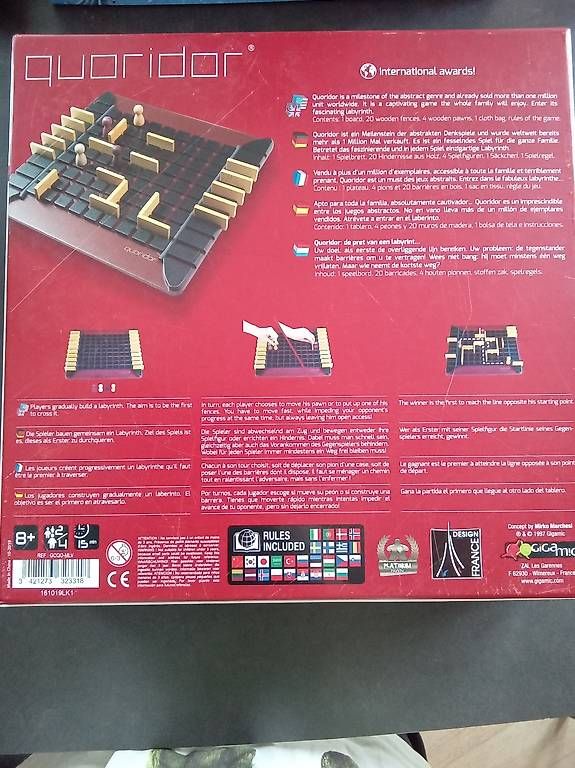Giochi: -50%     Quoridor    8+ – Usato da St-Sulpice VD venduto da mar_th8v 2