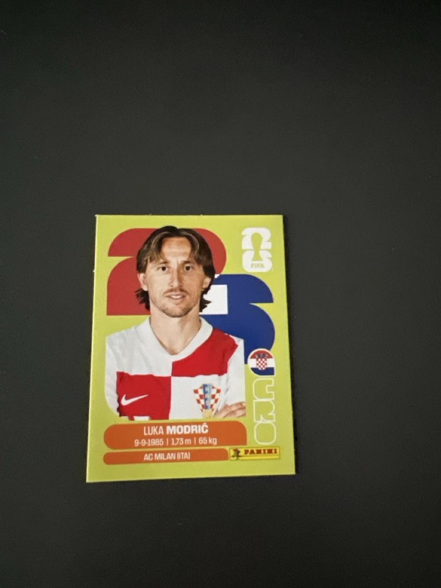 Panini Carte collezionabili: Luka Modrić CRO 9 Panini WM 2026 – Nuovo (secondo la descrizione) da Möhlin venduto da fl433