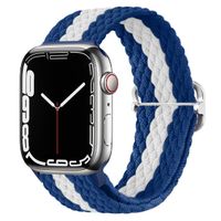 Armband für Apple Watch 42 / 44 / 45 / 49 mm - Blue & White
