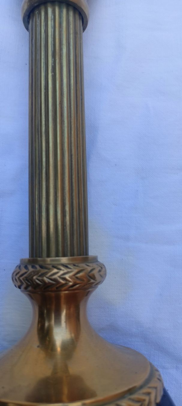 🕯️ Paire De Bougeoirs - Hauteur 30 Cm - Très Bon état - Déco Château / Style Ancien