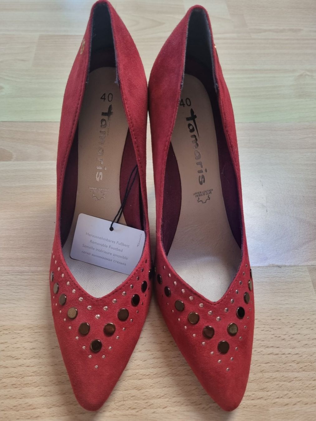 Tamaris Scarpe da donna: Tamaris Lederpumps neu Gr. 40 – Nuovo e nell'imballaggio originale da jona venduto da ricrac10 5
