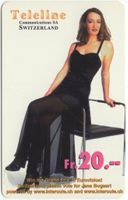 seltene TELELINE Prepaid - Eurovision - 2. Auflage