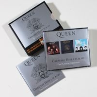 3CD BOX - QUEEN  GREATEST HITS I II & III - Platinum Edition