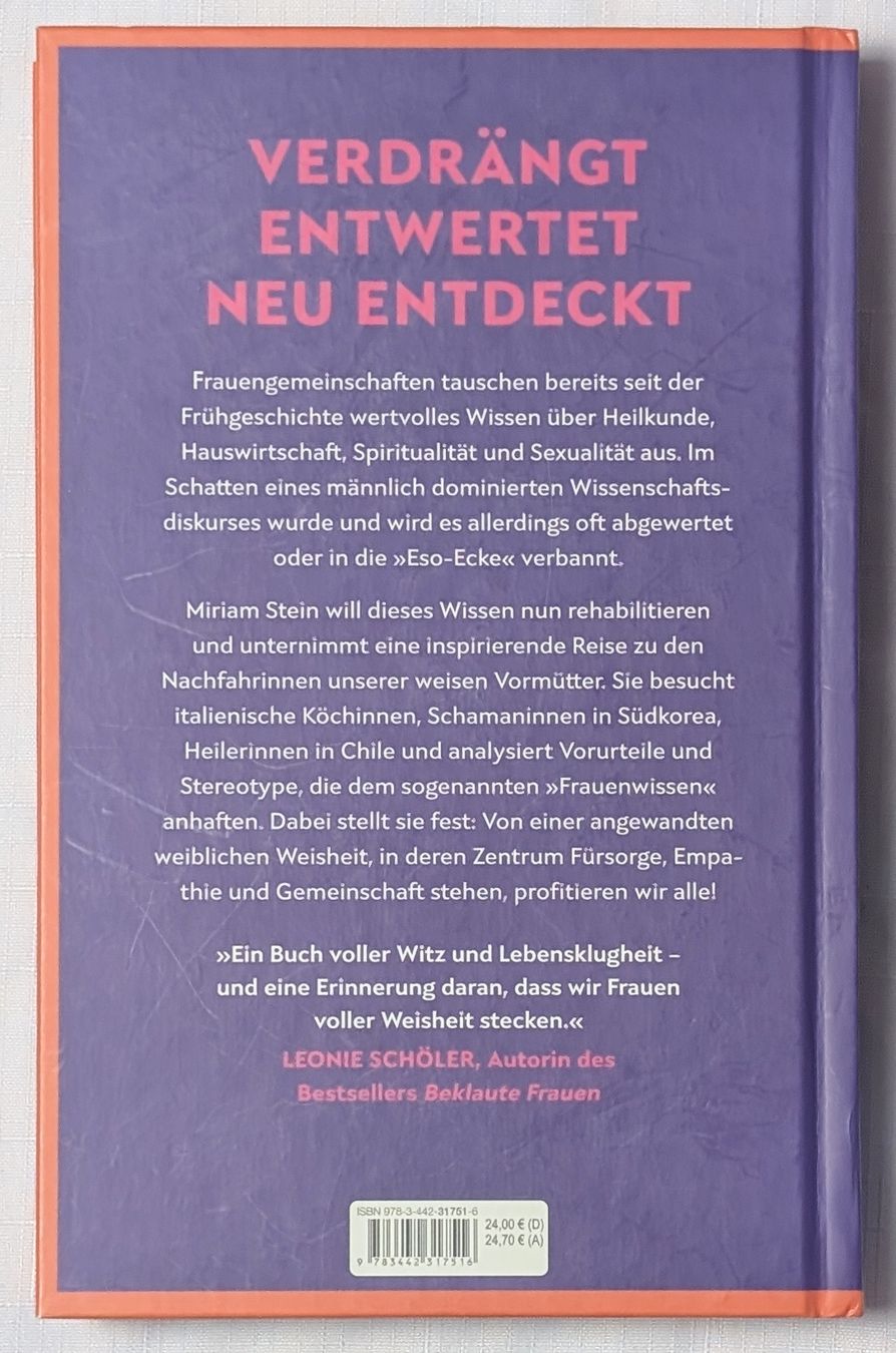 Libri: Weise Frauen - Miriam Stein – Nuovo (secondo la descrizione) da Wängi venduto da ABIZONE-86 1