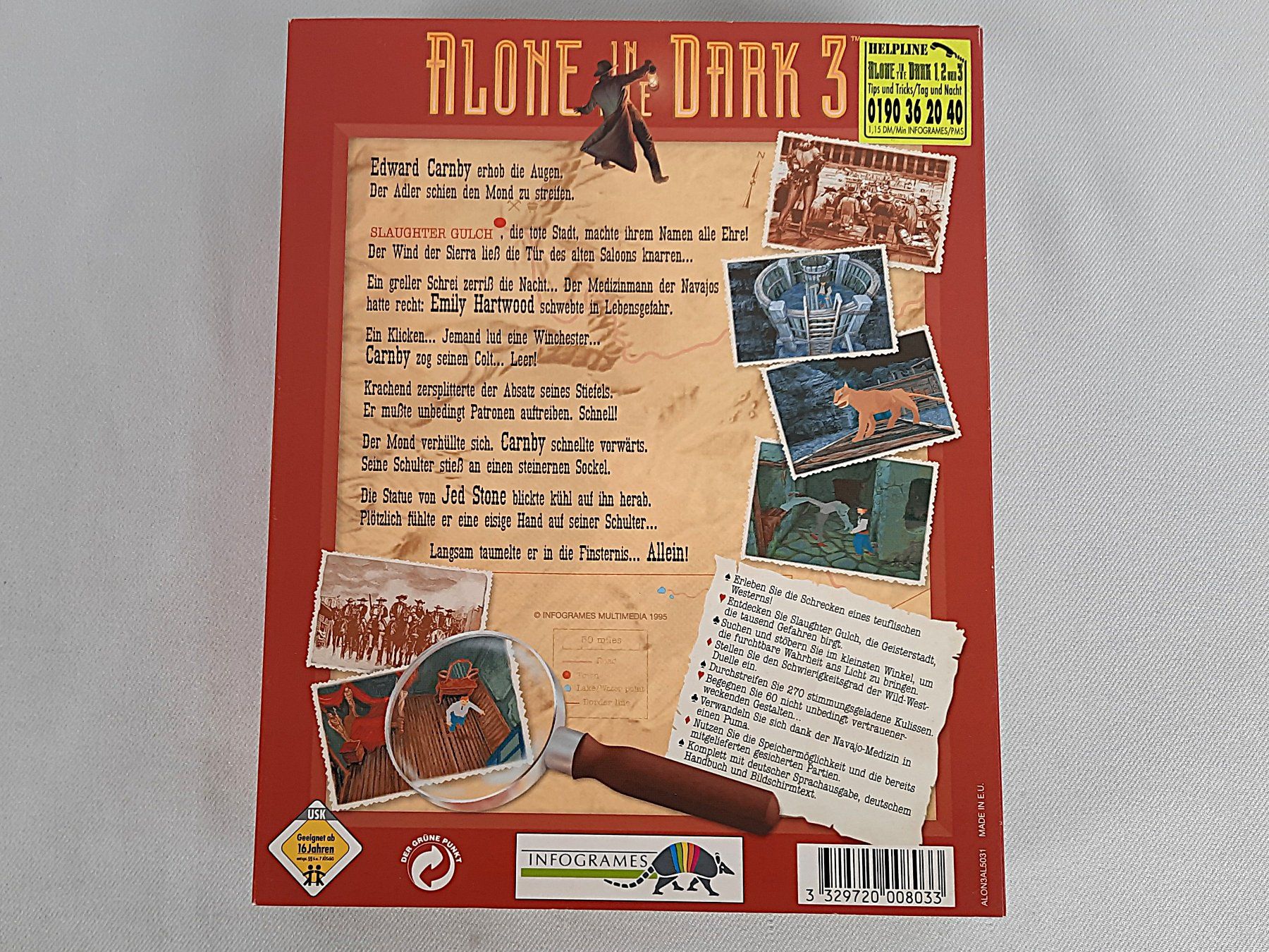 Giochi: INFOGRAMES: "Alone in the Dark *" – Usato da Beinwil am See venduto da Restwert_Beinwil 2