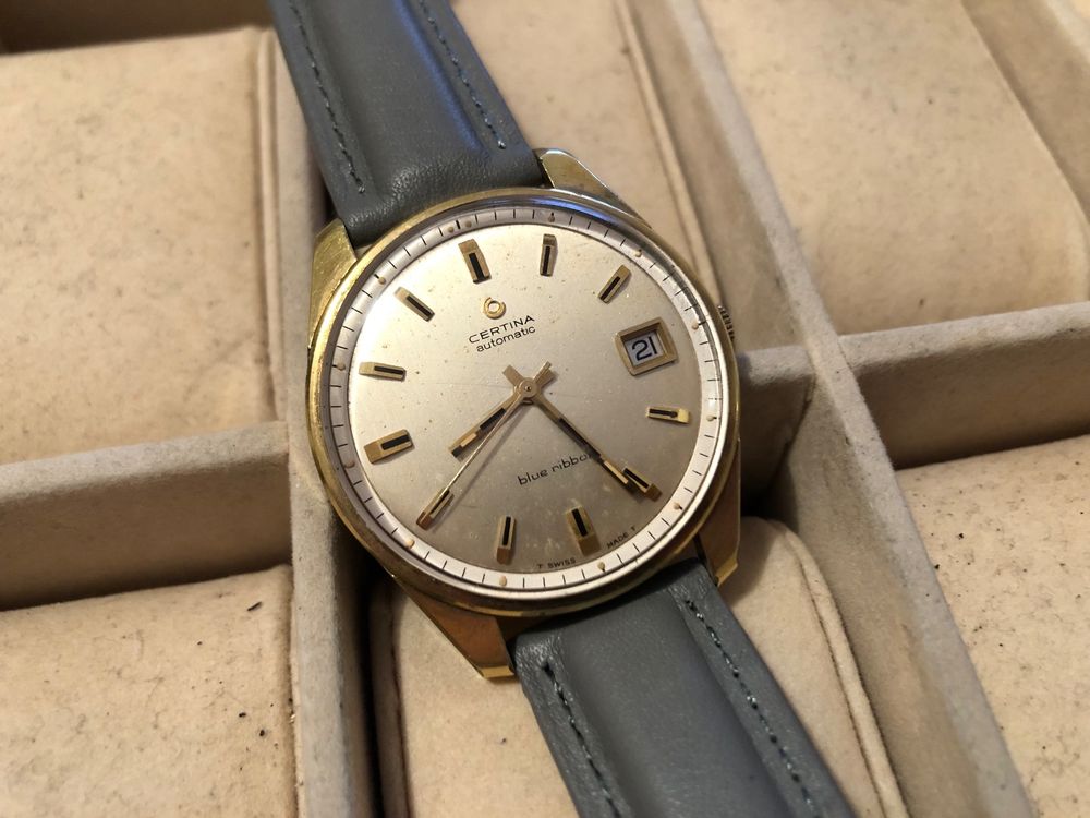 Montre Certina Vintage Revelation Automatique 5201 185 - Neuf Avec étiquettes, Suisse Années 70, Pour Homme
