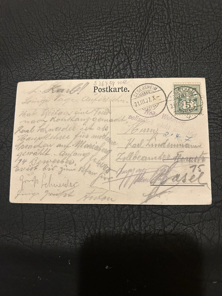 Cartes postales: Bergstrasse Degersheim 1907 – D'occasion à Breganzona par Milesbo 1