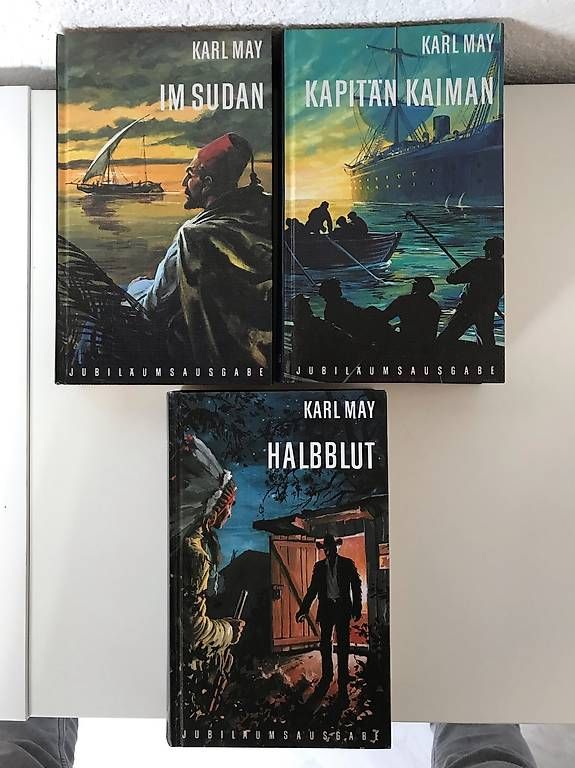 Libri: 6 Karl May Bücher Jubiläumsausgabe – Usato da Löhningen venduto da Sojoso 2