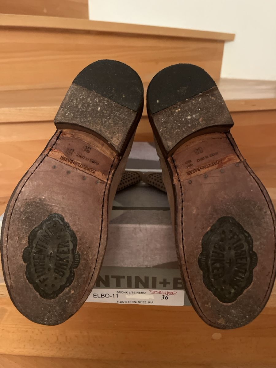 Scarpe da donna: Fiorentini + Baker beige Boots mit Nieten – Usato da Olten venduto da reja1965 4