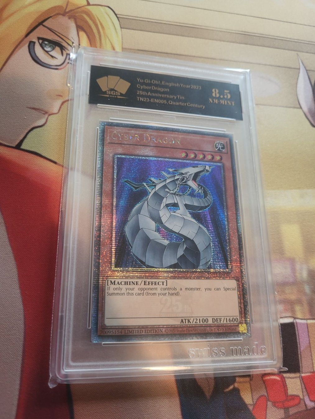 Yugioh Carte collezionabili: Cyber Dragon SGS 8.5 – Nuovo (secondo la descrizione) da Biel venduto da 1234n.w.1234