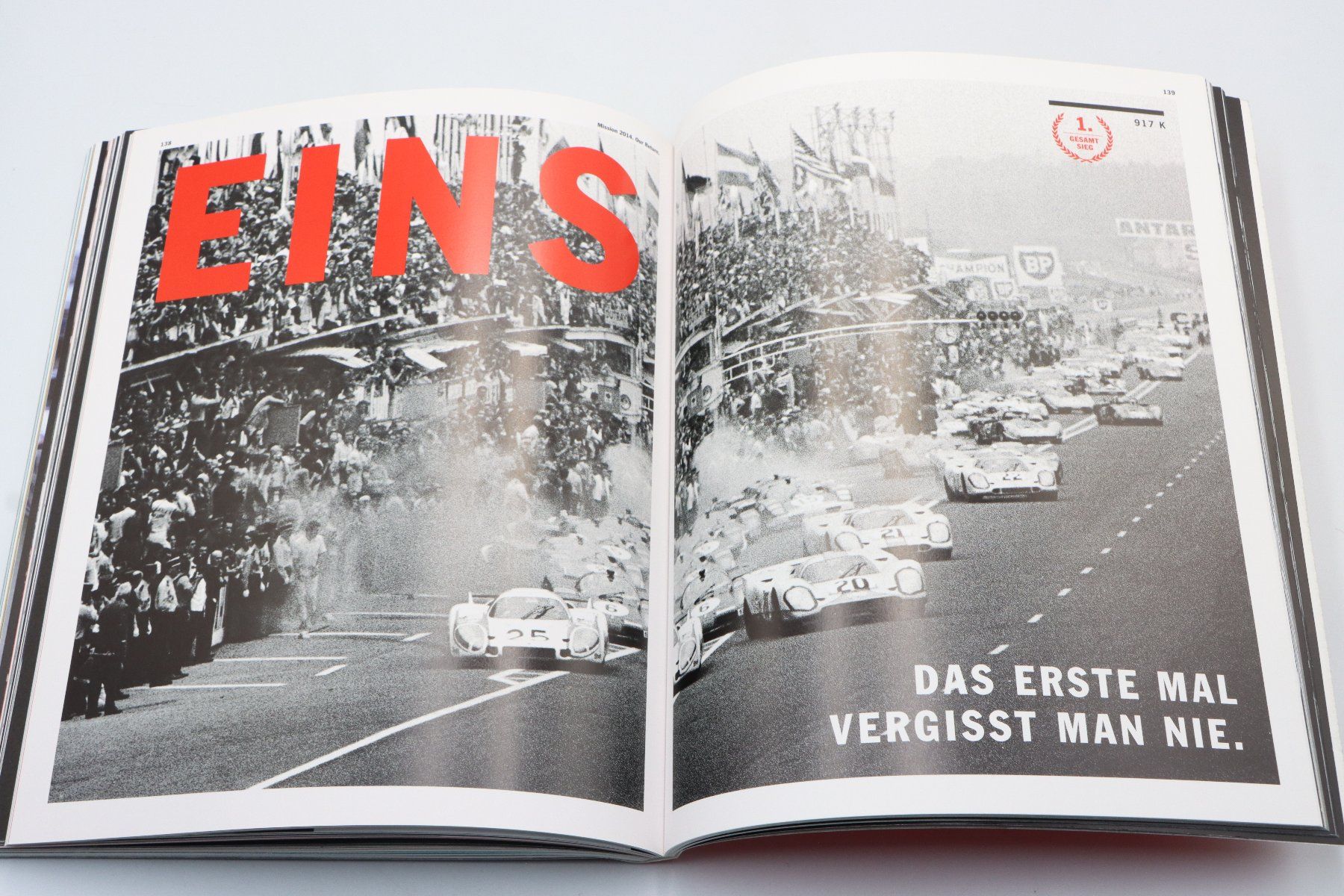 Libri: Porsche Mission 2014 Our Return Softcover Buch 2014 – Usato da Bühl b.Aarberg venduto da Collectorpassions 7