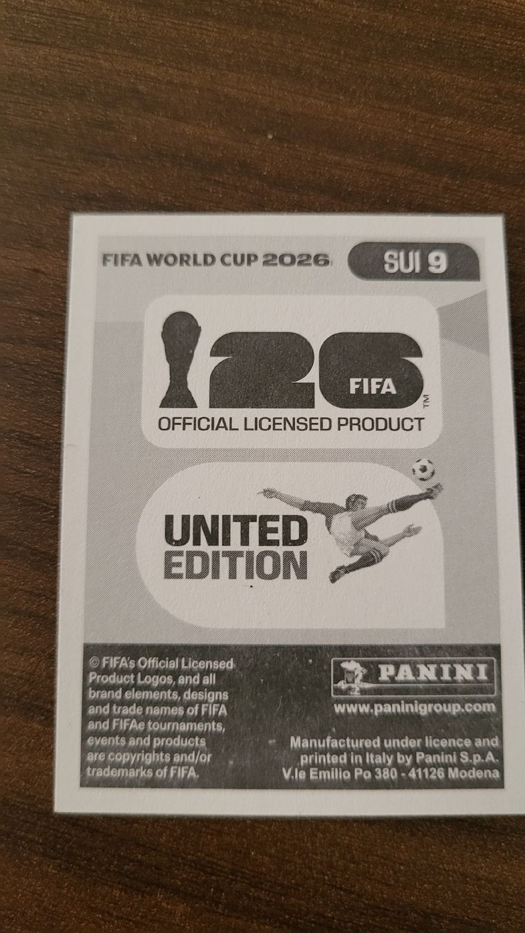 Panini Carte collezionabili: Panini Bild von Xhaka – Nuovo e nell'imballaggio originale da Dürnten venduto da Mde 1
