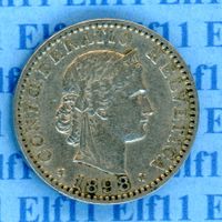 CHF___0.20 1898 ss-vz 20 Rappen