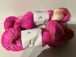 1Knäuel Handgefärbtes Lace Garn Pascuali