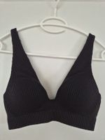 Schwarzer Triangel BH, neu, Gr. S/M, Cups eingenäht