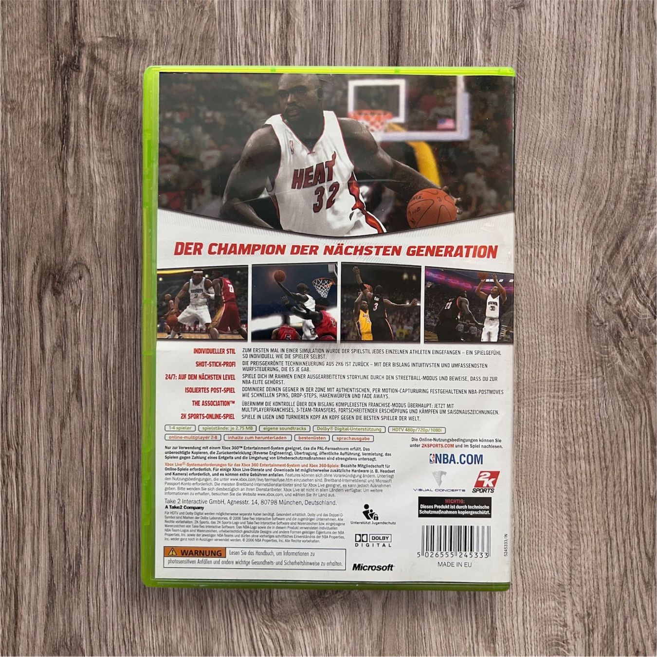 Microsoft Giochi: NBA 2K7 2007 mit Anleitung – Usato da Oberburg venduto da Serbus 1