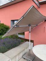 Glatz Suncomfort Sonnenschirm Sonnensegel 140/195 mit Sockel