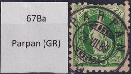 67Ba von PARPAN (Vollstempel) Marke mit Expertise