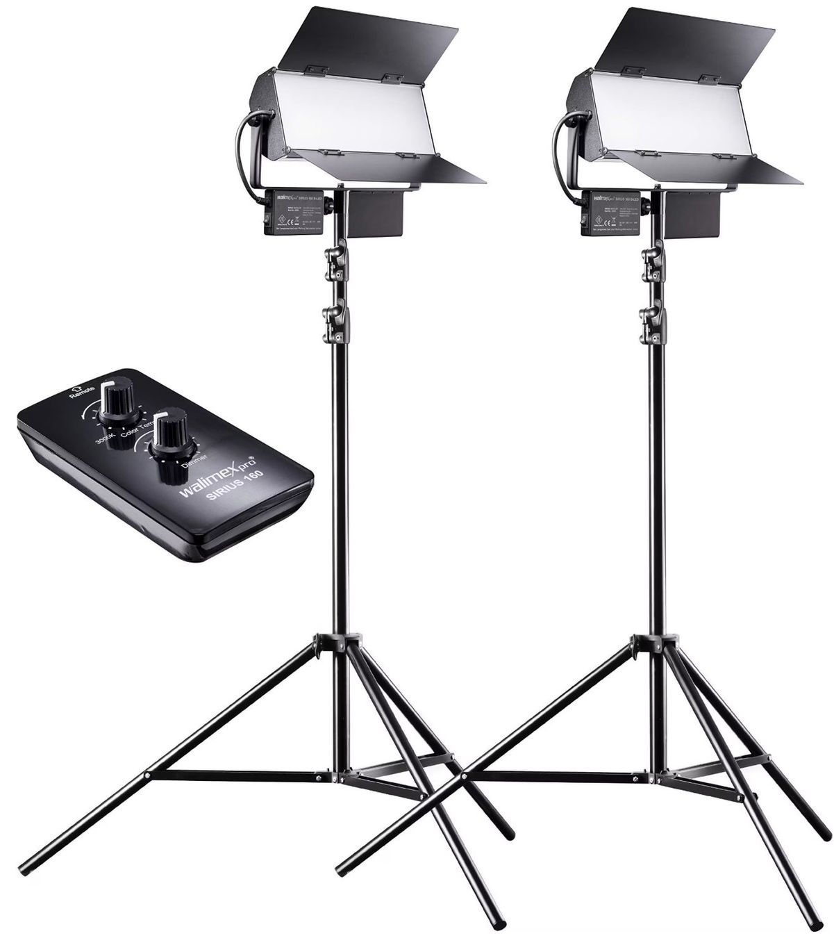 Lampes: 2er Set Walimex pro LED Sirius 160 – D'occasion à St. Gallen par Klemensa