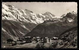 AK Mürren, Panorama des Ortes