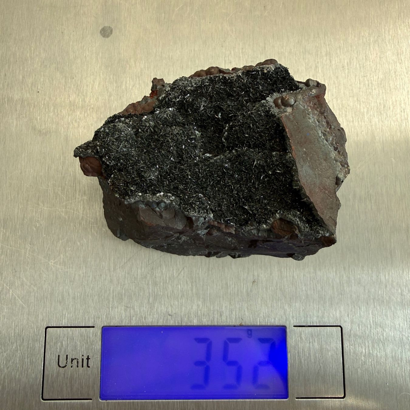 Minerali & Pietre curative: Hematite with Specularite Druse - Mineral – Usato da Vésenaz venduto da RMShop 4