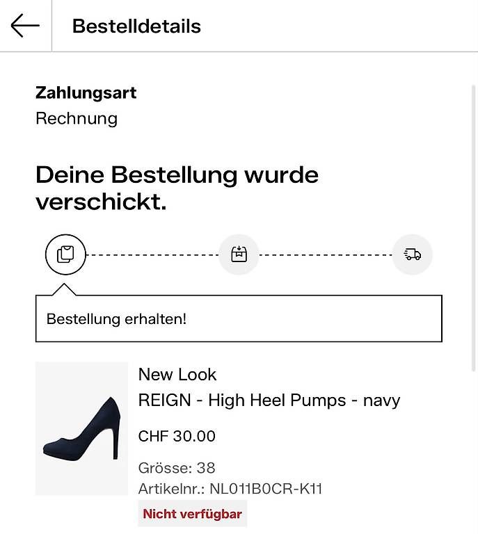 New Look Scarpe da donna: High Heels Gr. 38  Neu & Dunkelblau – Nuovo (secondo la descrizione) da Turgi venduto da janjjne 4