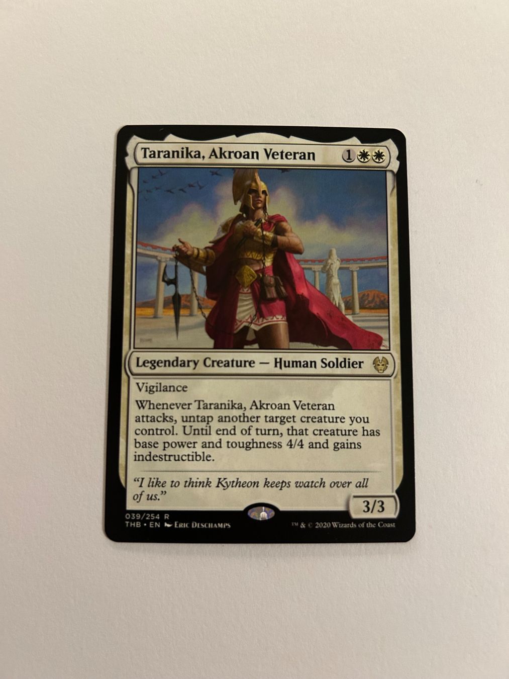 Magic The Gathering Sammelbilder & Trading cards: MTG - Taranika, Akroan Veteran - Teros - DE – Gebraucht aus Wangen an der Aare von SG94