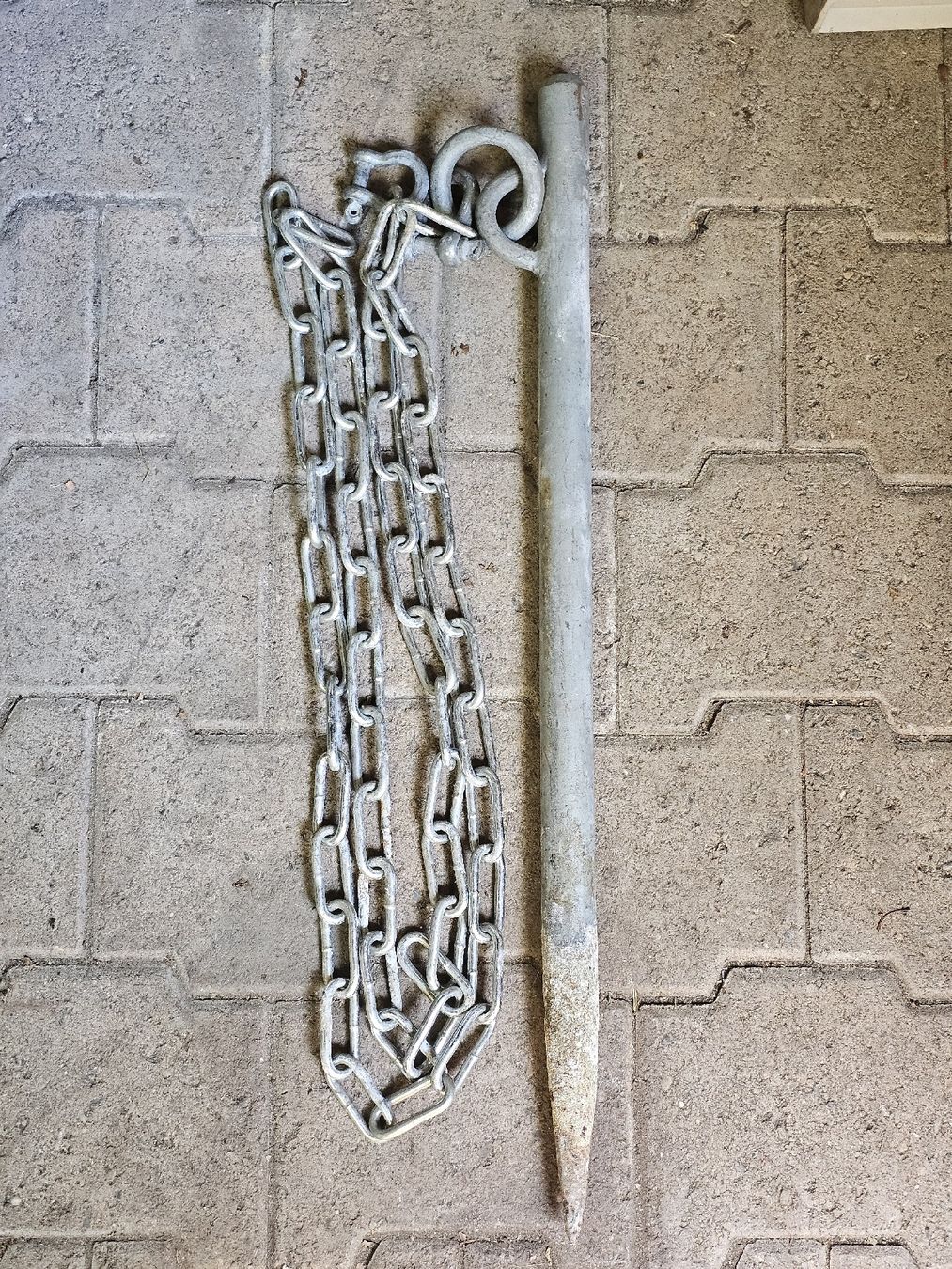 Ancres: Pfahlanker mit 2m Vorlaufkette – D'occasion à Meisterschwanden par Hummer21