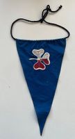 Wimpel Pfadfinder, Schweiz Stickerei, Vintage